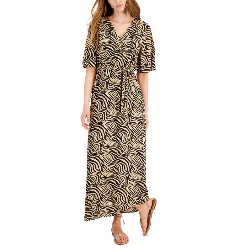 Inc International Concepts Zebra Maxi Dress